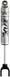 Fox 11+ Chevy HD 2.0 Performance Series 5.4in. Smooth Body IFP Front Shock (Aluminum) / 0-1in. Lift