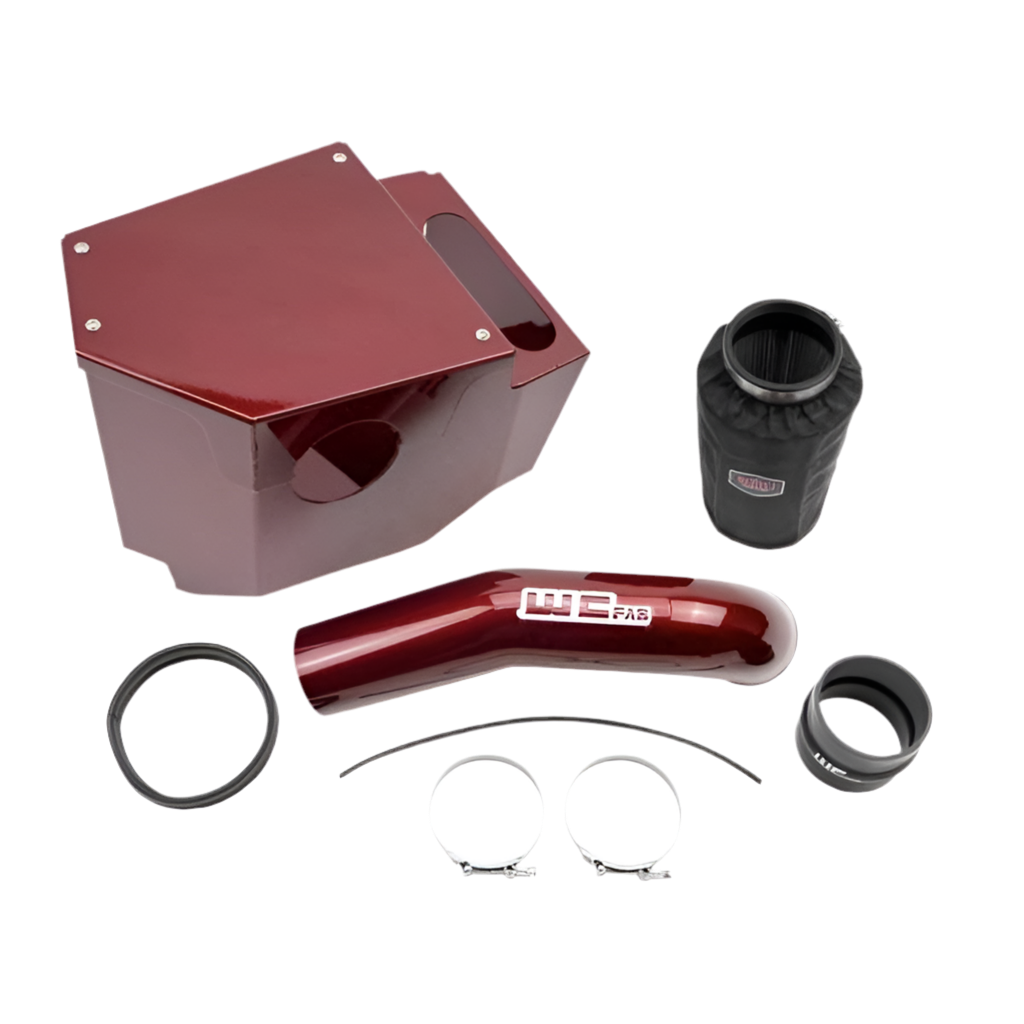 WCFAB 2020-2024 L5P Duramax 4" Intake Kit with Air Box - WCF100702