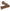 Burly Brand Rubber Diamondback Grips 7/8in - Brown B16-1002