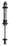 Fox 2.5 Factory Series 10in. Emulsion Coilover Shock 7/8in. Shaft (Normal Valving) 50/70 - Blk