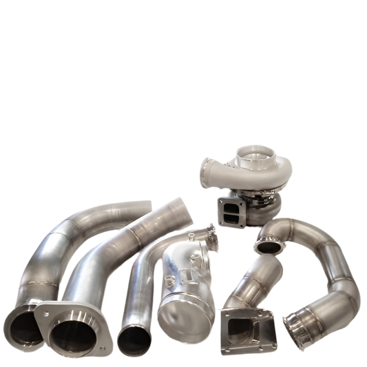 76Mm Precision Compound Turbo Kit (2017-2019 Ford Powerstroke 6.7L)