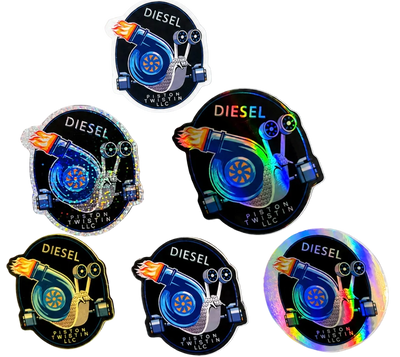 Piston Twistin Mystery Sticker Pack