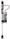 Fox 99-04 Ford SD 2.0 Performance Series 8.6in. Smooth Body R/R Front Shock w/CD Adj. / 0-1in. Lift
