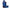 Bride CUGA Reclining Racing Seat Blue Logo