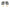 Smoked Front Turn Signal Lens Pair with Bulbs [Vanagon]