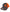 Neon Orange Flag Skully Snapback Hat