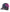 Neon Pink Flag Skully Snapback Hat